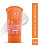 Lotus Herbals Safe Sun Sunscreen Cream - Breezy Berry Spf 20 Pa+| Sweat & Waterproof, Non-Greasy| Berry Extract| | All Skin Types|  50 g