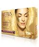 Lotus Herbals Radiant Gold Cellular Glow Facial Kit 4 In 1 | With 24K Gold Leaves | For Skin Glow | All Skin Types | 148g