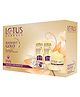 Lotus Herbals Radiant Gold Cellular Glow 5 In 1 Facial Kit | With 24K Gold Leaves | For Skin Glow | All Skin Types | 170 g