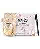 CUBKINS Breast Milk Storage Bags (Pack of 25) | Pre-Sterilized | Smart Temp. Sensor | BPA Free | Single Use | Leak Proof Double Zip | Separate Fill & Pour Spouts | 250 ml Capacity | Marker Included