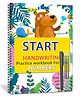 Start Handwriting Practice Number Writing Books English Language - Letter Word and Sentence Writing Practice illustrated Book, Fun and Educational - Language-English