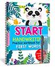 Start Handwriting Practice Colors and Shapes Writing Books English Language - Letter Word and Sentence Writing Practice illustrated Book, Fun and Educational - Language-English