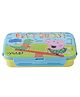 Youp Stainless Steel Blue and Yellow Color Peppa Pig Kids Lunch Box Euro - 450 ml