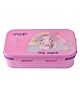 Youp stainless steel pink color kids lunch box Interval - 500 ml