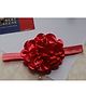 BABY Charm Sequins Embellished Floral Applique Detailed Headband - Red