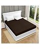 ZAHYA Waterproof Terry Cotton Mattress Protector King Size -78x72 inch - Brown