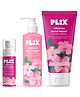 PLIX Hibiscus Strength & Repair Hair Care Kit | Shampoo, Conditioner, Leave-In Hair Mask | 3X Stronger Hair | Pack of 3