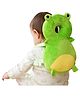 Muren Baby soft Cushion Head protector for Toddlers, Anti-fall Pillow with Adjustable Shoulder Strap suitable for young children's Frog head protection-Green(Color and design may vary)