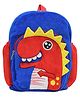 Ultra 14 inch Dinosaur Fully Stuffed Soft Premium Plush Toy School Bag for Kids in Blue| Snuggling and Playtime | Animal Toy | Birthday Gift | Anniversary | Christmas | Diwali | Home Décor