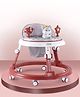 Babyhug Permium Multifunctional 360 Baby Walker with 2 Level Height Adjustment & Musical Play Tray Cum Feeding Tray - Maroon