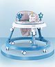 Babyhug Permium Multifunctional 360 Baby Walker with 2 Level Height Adjustment & Musical Play Tray Cum Feeding Tray - Blue