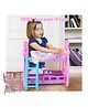 SANJARY Doll's Bed,  Bed Doll set with Accessories for kids color design may vary
