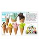 SANJARYanjary Ice Cream Shape Battery Operated Electric Fan For kids color design may vary