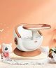 Junior Joe 3-in-1 Baby Booster Chair with Feeding Tray  Peach & Cream