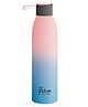 PddFalcon ISI Certified Stainless Steel Leak Proof Insulated Water Bottle for Office/School/College/Gym/Picnic/Home/Trekking Blush - 750 ml