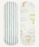 Abracadabra Muslin Burp pad - Hot Air Balloon