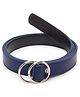 Childway Solid Round Shaped Belt - Blue