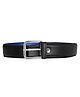 Childway Solid Square Shaped Belt - Black