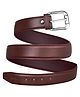 Childway Solid Square Shaped Belt - Brown