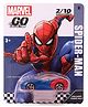 Marvel Go Single Knight Spider-man Toy Car - Blue & Red