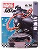 Marvel Go Single Knight Speed Venom Toy Car - Maroon & Black