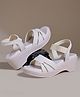 Shoetopia Shimmered Sandals - Cream