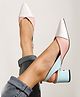 Shoetopia Colour Blocked Heel Sandals - Multi Colour