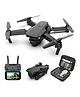 Sanjary E88 Pro Drone 4k profession HD Wide Angle Camera 720P WiFi fpv Drone Dual Camera Height Keep Drones Camera Toys For Kids Color May Vary
