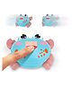 SANJARY Cute Friction Little Crab Press and Go Toy for Kids Color May Vary
