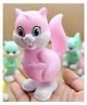 SANJARY Wind-Up Toys Cute Squirrel Jumping Key Mechanism Toy With 360 Degree Rotating Head Toys For Kids  Color May VarY