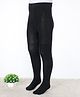 Pine Kids Knit Solid Tights - Black