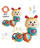YAMAMA Baby Interactive Caterpillar Sensory Development Rattle Toys with Music and Lights Baby Rattle Toys  (Pack of 2  Color May Vary)