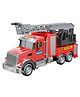 YAMAMA 1:14 Scale Fire Fighter Rescue Truck Toys For Kids With Lights And Music Friction Powered Truck Toy Fun Entertainment Kids Toys - Multicolor