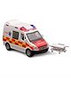 YAMAMA 1:32 Scale Ambulance Car Toys Alloy Die-cast Friction Power Car With Openable Doors, Lights And Realistic Music  (Pack of 1  Color May Vary)