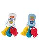 YAMAMA Musical Car Key Rattle Toys For Kids Baby Musical Toy Keys and Rattle with Sound Light Effect Toys for Babies  (Pack of 1  Color May Vary)