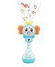YAMAMA Cute Elephant Shaker Rattle Toys For Kids And Baby Electric Elephant Stick Rattle with Soothing Rattling Sound  (Pack of 1  Color May Vary)
