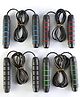 YAMAMA Skipping Rope For Men & Women Adjustable Jumping Skipping Rope For Kids & Adults For Gym Home & Outdoor Exercise - (Pack of 1  Color May Vary)