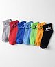 Pine Kids Cotton Knit Ankle Length Designed Sock Pack Of 7 (Colour May Vary)