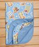 Mee Mee Bed Protector Plastic Mat Bear Friends Print - Blue