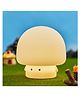YAMAMA Cute Mushroom Night Light Squishy Silicone LED Animal Night Warm Light Three Dimming Mode With Large Capacity Battery Timed - Multicolor