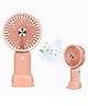 YAMAMA MZ Handheld Fan Mini Portable Hand Fan USB Powered Mini Fan Pocket Size Quiet Lovely Portable Fan Personal Fan for Office Travel Bedroom Dorm Outdoor Indoor - (Pack of 1 - Color May Vary)