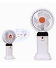 Yamama Handheld Fan  5-Speed Mini Portable USB Rechargeable Fan with LED Display, Quiet Operation Small Personal Desk Fan for Travel, Office & Outdoor Use-  (Pack of 1 - Color May Vary)