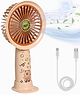YAMAMA Handheld Fan Mini Portable Hand Fan USB Powered Mini Fan Pocket Size Quiet Lovely Portable Fan Personal Fan for Office Travel Bedroom Dorm Outdoor Indoor - (Pack of 1 - Color May Vary)