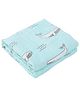 KASSY POP Kids Muslin Cotton Bath Towel, Blanket cum Swaddle, 105 X 105 cm, 1pc - Whale Print