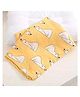 Kassy Pop 100% Bamboo Cotton Baby Swaddle Wrap Cum Receiving Blanket, 125x100 cm - Lazy Bear Print