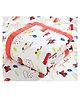 Kassy Pop Printed 6 Layer Bamboo Muslin Blanket Cum Swaddling Towel, (110cm x 110cm) - Car Print