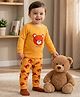 Babyoye Cotton Modal Super Soft Full Length Thermal Inner Wear Set with Animal Print - Mustard