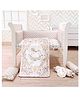 Fancy Fluff  7 Pc Organic Baby Cot Bedding Set - Heirloom