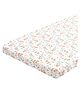 SOVANA 210TC Cotton Sateen Fitted Crib/Cotsheet - Princess Unicorn