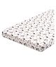 SOVANA 210TC Cotton Sateen Fitted Crib/Cotsheet - Rainbow Vibes